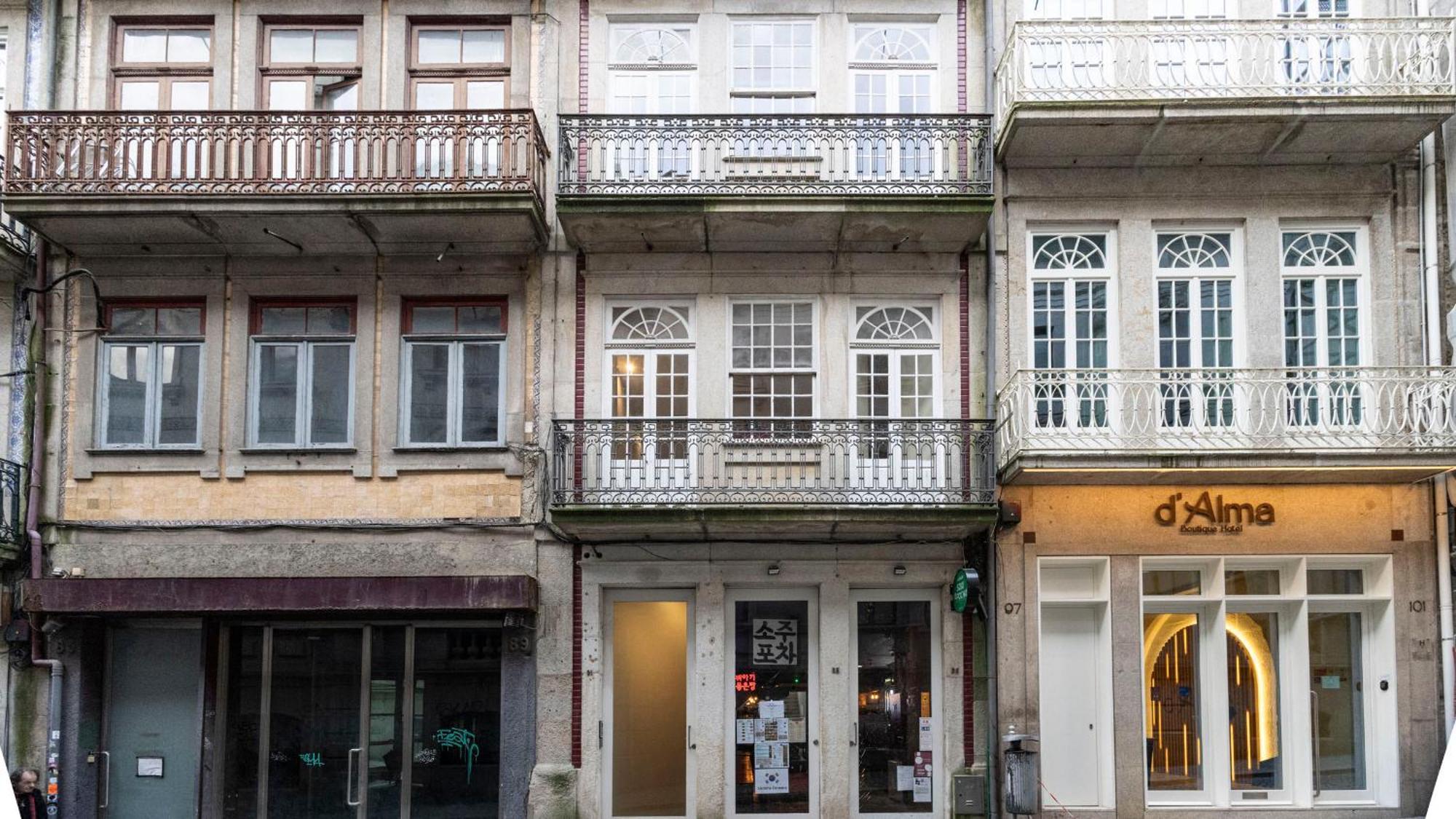 Lovelystay - Allderman Apartment - Almada 3º F Porto Kültér fotó